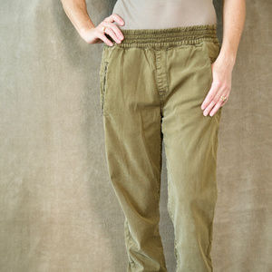 7 FOR ALL MANKIND Army Green TROUSERS